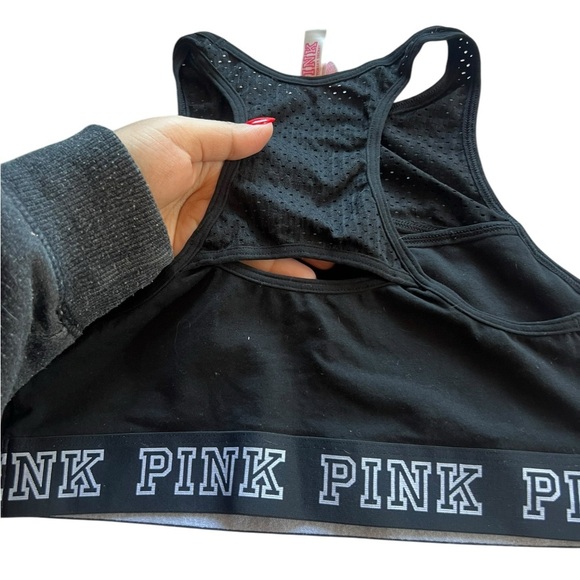 Victoria’s Secret PINK Sports Bra – Peekaboo Design – Size Medium (A-C) – Good C - Picture 5 of 9